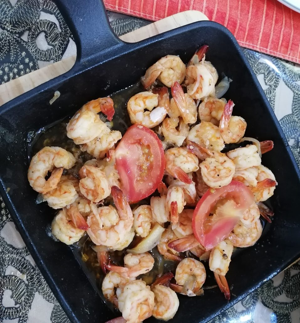 Buttered Garlic Shrimps - My Mothers' Kitchens