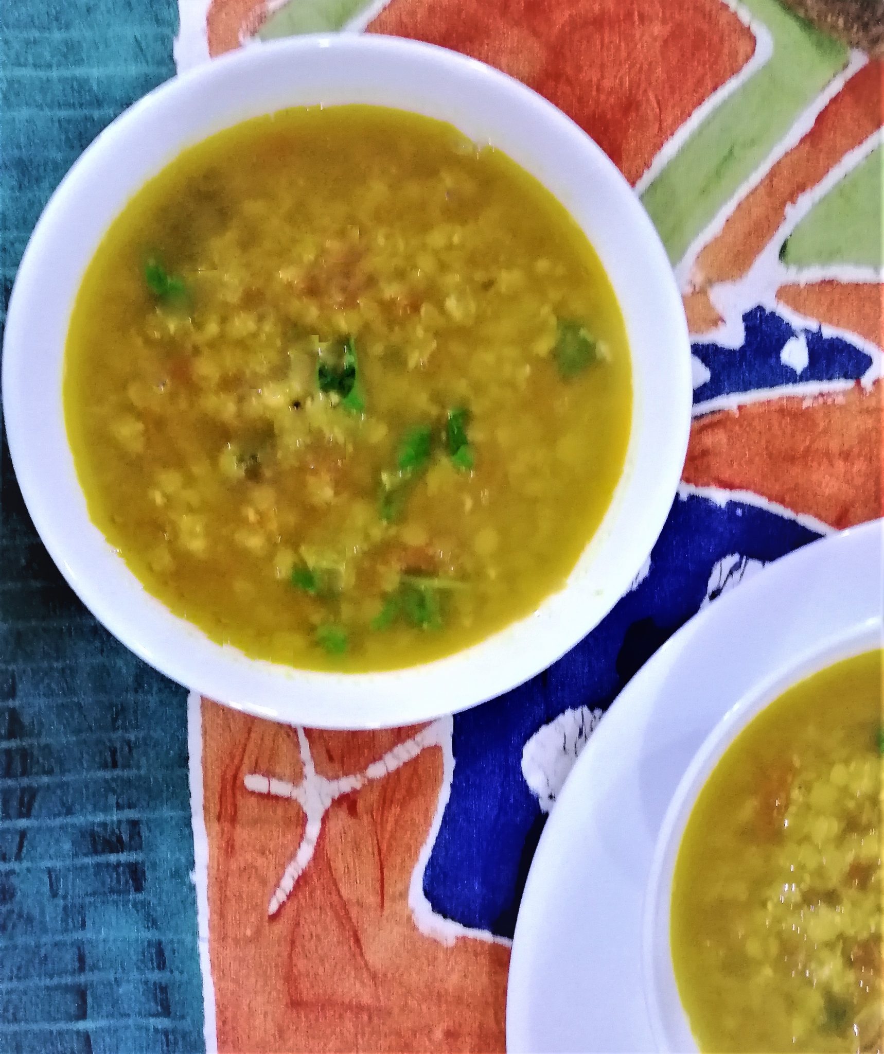 How to Cook Masoor Dhal with Tomatoes and Coriander