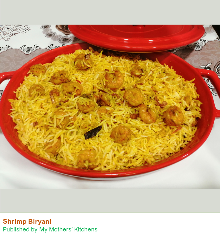 Shrimp Biryani - Ramadan