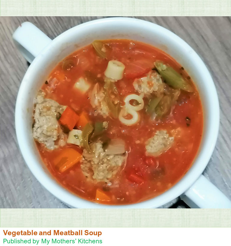 Veggie and Meatball Soup